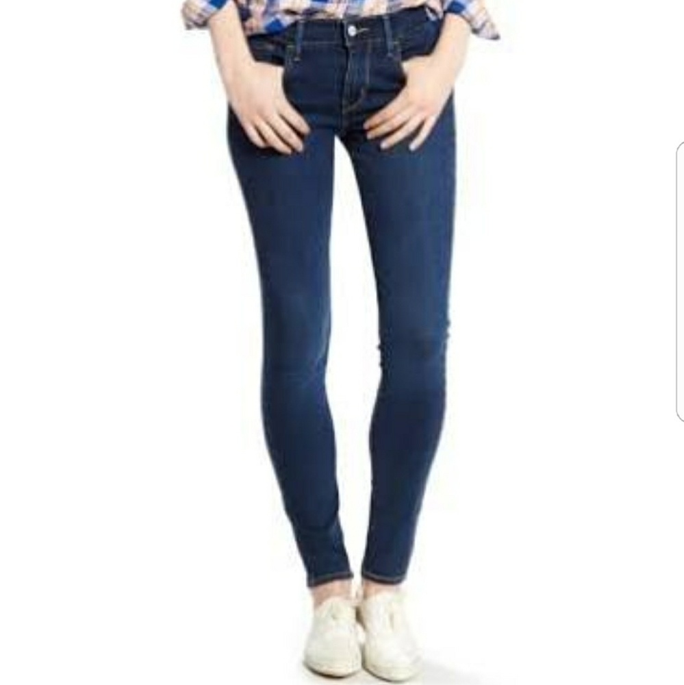 Levi's 710 Juniors Super Skinny Dark Wash 14Reg